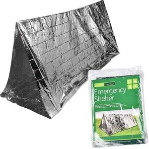 Outdoor Essentials Emergency Shelter Tent 8 ft x5 ft Camping/Hiking Remote Areas